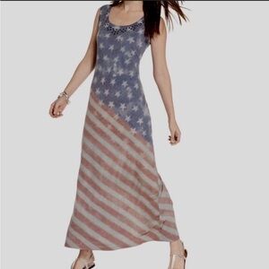 Style & Co Patriotic Maxi Dress